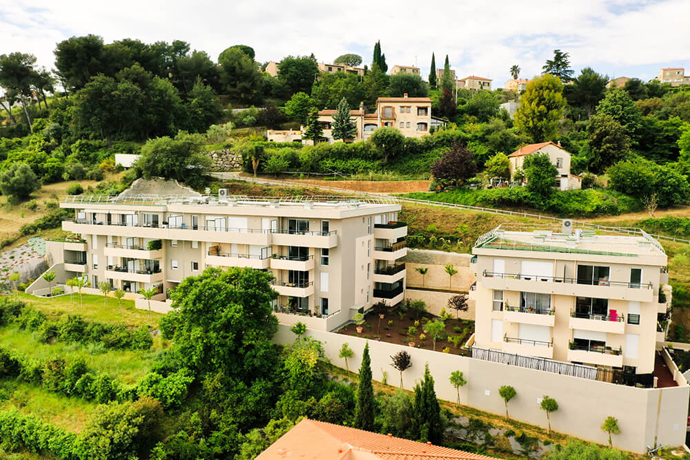 Résidence immobilière neuve à Saint-Laurent-du-Var - Le Mont d'Azur