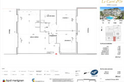 Plan de l'appartement P303