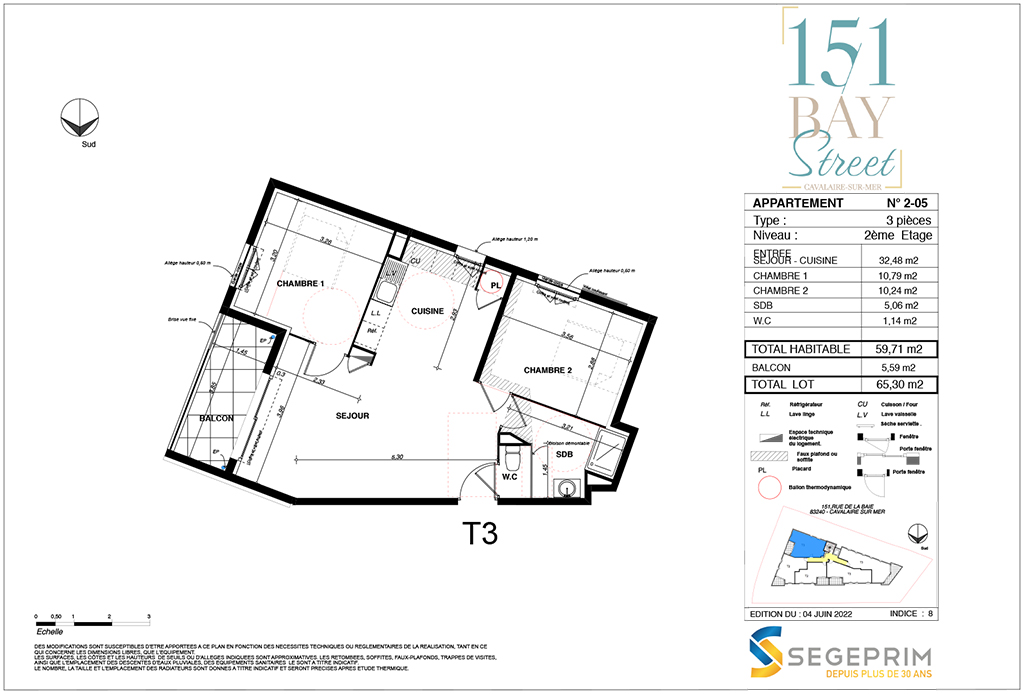 151 Bay street – appartement 205